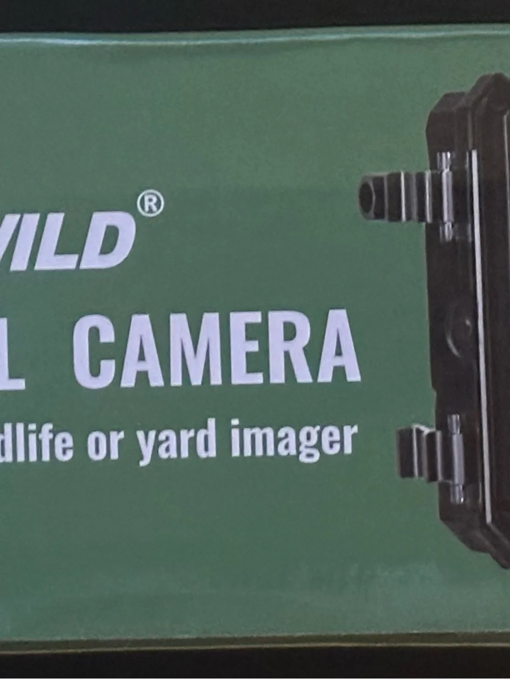 Trail Camera - Black Outdoor Game Camera